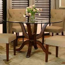 Choose from our collection of cherry dining room furniture. Cramco Sonnet Round Glass Dining Table W Cherry Wood Base Dining Room Sets Glass Round Dining Table Dining Table Chairs