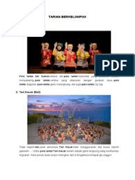 Pola lantai garis horizontal (menyamping) sangat sering digunakan dan menjadi dasar gerakan pada tari saman asal aceh ini. Tarian Berkelompok