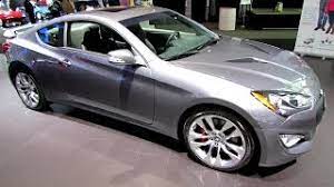 New for 2014 cruise control, heated side. 2014 Hyundai Genesis Coupe 3 8 Exterior And Interior Walkaround 2014 New York Auto Show Youtube