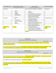 Like any other type of lesson plans, the sheltered instruction observation protocol is a common lesson plan templates that has been widely utilize in educational institutions. Lesson Plan Template With Annotations