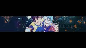 Youtube banner wallpaper 90 images. No Game No Life Youtube Banner