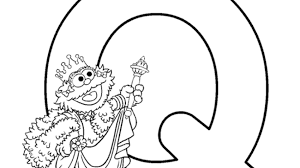 Letter q coloring sheet with picture of a quilt to color in and alphabet letters in upper and lower case. The Letter Q Coloring Page Kids Coloring Pbs Kids For Parents