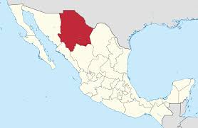 Kjør med det nyeste kartet. Datei Chihuahua In Mexico Location Map Scheme Svg Wikipedia