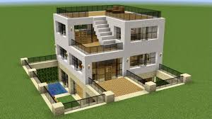 Living in a forest doesn't necessarily mean you have to live in a rickety old cabin. Minecraft How To Build A Cozy Modern House Youtube