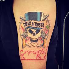 However, it looks great on the back area. Tattoo Uploaded By Black Sails Tattoo Isla Mujeres Guns N Fucking Roses 959383 Tattoodo