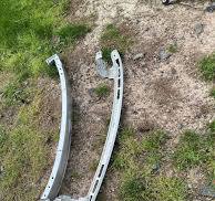 2020 2021 2022 Tesla Model Y Front Bumper Upper Reinforcement Bar Impact OEM
