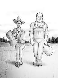Blabbing On Arts And Culture Of Mice And Men Review Of Mice And Men Main Characters Pretty Drawings