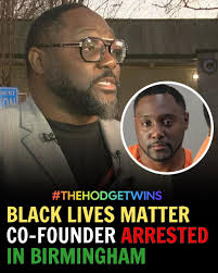 🚨 BLACK LIVES MATTER CO-FOUNDER ARRESTED IN BIRMINGHAM 🚨 Eric Hall, a  co-founder of Birmingham's chapter of Black Lives Matter, was booked  Tuesday night
