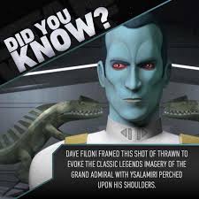 Star Wars Rebels Fact Grand Admiral Thrawn And The Yalamari Star Wars Villains Ultimate Star Wars Star Wars Geek
