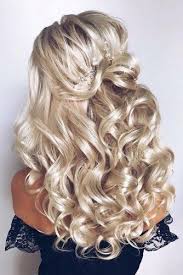 Loose curly hairstyle for long hair. Curly Wedding Hairstyles From Playful To Chic Wedding Forward