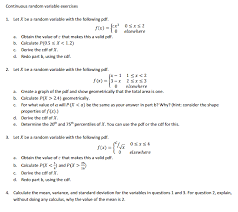 Solved Let X Be A Random Variable With The Following Pdf Chegg Com