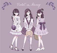 20 なちこ 15coro aaa twitter アニメの服を描く アニメの服装 かわいい 女の子 イラスト