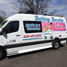 Mobile dog grooming prices will also vary based on the services you need, the area you live in, and your dog's temperament and breed. Bathing Beauties Mobile Pet Grooming Home Facebook