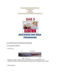 3u n i t kawab utama. Alatan Tangan Jenis Wayar Dan Pendawaian