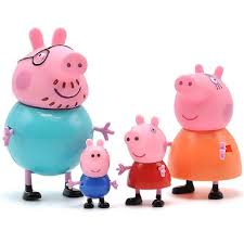 It introduces other languages, teaches lessons (wear a helmet) and introduces very basic nature concepts (some. Peppa Pig Family Pack Of 4 Figures Geekswag