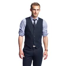 Fitting the navy blue men's suit. Navy Blue Suit Vest Dress Yy
