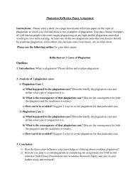 In fact, writing out an outline prior to the paper draft is important because it helps to organize thoughts. Doc Eap Plagiarism Reflection Paper V Heng Phengsrun Academia Edu