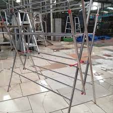 Melayani pembelian partai dengan minimal order 10 pcs per. Jual Jemuran Baju Stainless Steel 12 Palang Premium 2 Meter Tinggi Besar Jakarta Selatan Blased Store Tokopedia