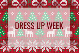 See more ideas about spirit week themes, spirit week, homecoming spirit week. Christmas Dress Up Week Dec 17 20 North Mahaska Schools