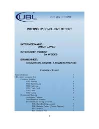 This number starts with the country code line de for germany, gb for britain. United Bank Limited Internship Report