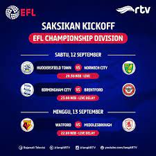 Rtv Resmi Siarkan English Football League Efl Selama Dua Musim