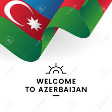 nota 1 limita al este con el mar caspio, al norte con. Bienvenido A Azerbaiyan Bandera De Azerbaiyan Diseno Patriotico Ilustracion Vectorial Ilustraciones Vectoriales Clip Art Vectorizado Libre De Derechos Image 83219947