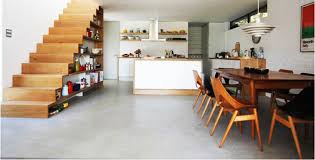 Selain itu kombinasi antara penggunaan besi dan kaca pada rumah juga menimbulkan kesan modern dan menawan. 10 Ide Pintar Desain Tangga Kayu Toko Lantai Kayu