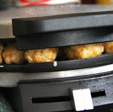 I just love waffles and hash browns, so the idea of putting those two delicious ideas together in one awesome package. Waffle Iron Hash Brown Tater Tots Family Fresh Meals