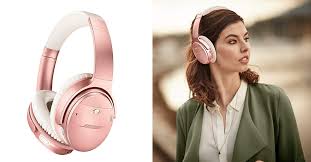 Geekria ultrashell case compatible with bose quietcomfort 35 ii, qc35, qc25 headphones, replacement protective hard shell travel carrying bag with cable storage (rose gold) 4.7 out of 5 stars 247 $17.26 $ 17. Bose Quietcomfort 35 Ii Wireless Bluetooth Headphones Rose Gold Amazon Black Friday Deals Mylitter One Deal At A Time
