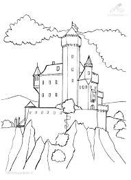 In Deze Opdracht Tekenen De Kinderen Het Kasteel Van Onderaf Het Kasteel Staat Op Een Berg En Hij Wordt Naget In 2020 Kleurplaten Mandala Kleurplaten Kastelen Tekenen
