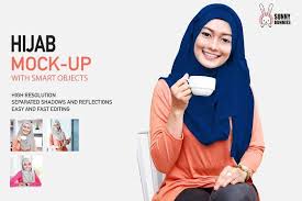 Hijab Mockup Set With 3 Psd Files In 2020