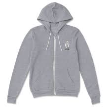 Isaac Grimes Sponge Fleece Zip Up Hoodie 001