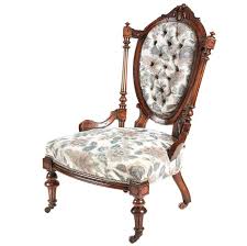 Victorian Walnut Ladies Chair 1stdibs Com Ladies Chair Antique Chairs Furniture