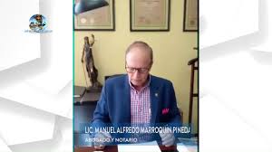 Mensaje del Licenciado Manuel Alfredo Marroquín Pineda