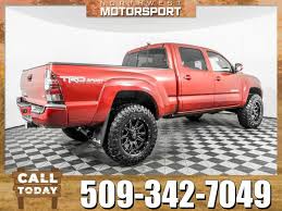 Research, compare and save listings, or contact sellers directly from 69 tacoma models in honolulu. Lifted 2015 Toyota Tacoma Trd Sport 4x4 For Sale In Spokane Valley Wa Classiccarsbay Com