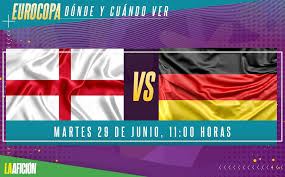 Inglaterra vs alemania, se enfrentan este martes 29 de junio por los octavos de final de la eurocopa en el estadio wembley a las 11:00am hora de colombia. U Wf5gd74ghp4m