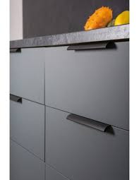 Profile Door Handles Black Brushed 50 200 350 1100mm Kitchen Handles Kitchen Door Handles Black Kitchen Handles