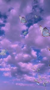 Cloud aesthetic wallpaper for iphone: Clouds Iconic Wallpaper Butterfly Wallpaper Aesthetic Wallpapers
