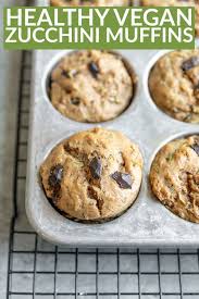 Healthy Vegan Zucchini Chocolate Muffins Delish Knowledge Recipe In 2020 Vegan Snack Recipes Snack Recipes Breakfast Dessert