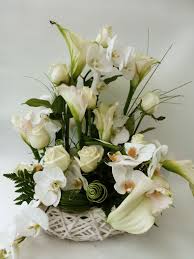 Prix des fleurs de mariage. Corbeille Pour Mariage Avec Phalaenopsis Fleurs Mariage Decoration Mariage Mariage