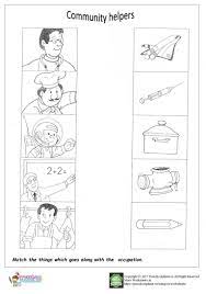Community Helpers Worksheet For Kindergarten Community Helpers Worksheets Kindergarten Worksheets Printable Kindergarten Worksheets