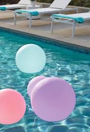 Led Color Changing Glow Balls Frontgate In 2020 Pool Accessories Pool Life Pool Party Decorations