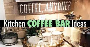 Coffee bar ideas for small kitchen counter. Kitchen Coffee Bar Ideas 30 Kitchen Coffee Bar Pictures