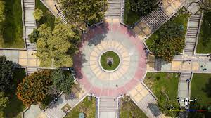 El Arte En La Arquitectura Y El Diseno De Cada Lugar Fotografia Del Parque De Amaga Antioquia Colombia Drone Productions Socialismo Instagram Redes Sociales