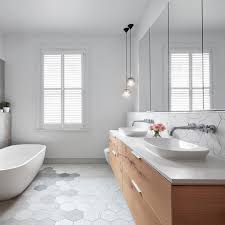 This Bathroom Is Epitome Of Refined Industrial Elegance Smarterbathroomsplus Mix Neutral Shades And Bathroom Trends Bathroom Trends 2018 Bathroom Sink Design