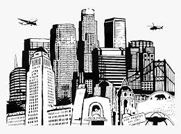 All los angeles buildings art. Losangeles La California City Silhouette Freetoedit Drawn Los Angeles Hd Png Download Transparent Png Image Pngitem