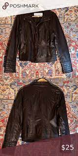 Jessica Simpson Leather Jacket Leather Jacket Jessica Simpson Jackets