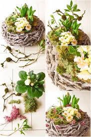 Diy Fruhlingskorb Naturlich Dekoriert Mrs Greenery Diy Fruhlingsdeko Naturlich Dekorieren Fruhlingsdeko