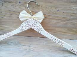 Bridal Hanger Wedding Dress Hanger Personalized Bride Hanger With Date Shabby Chic Wedding Hang Wedding Dress Hanger Bride Hanger Personalized Wedding Hangers