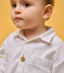 Virgin baptism medal